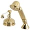 Kingston Brass KSK3332PLTR Transfer Vlv Set For Roman Tub Faucet W/Hand Shower, Brass KSK3332PLTR - alternate 1
